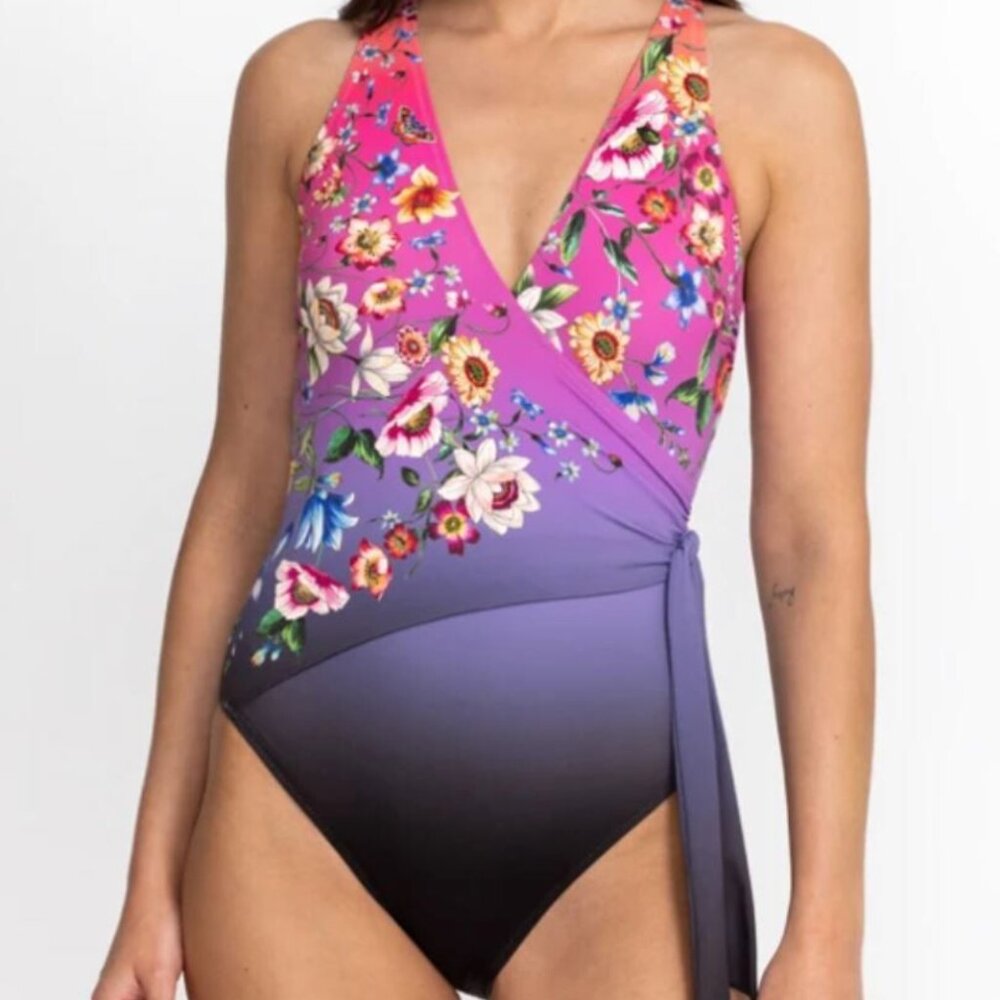 Johnny Was NWT Ombre Garden One Piece XS